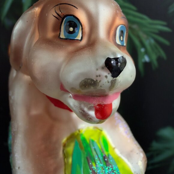 Christopher Radko 'SEE SPOT RUN' Puppy Dog Ornament VTG 1999 - Picture 2 of 7